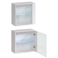 Vitrina Suspendata SWITCH 26 WW SW WW 3 Genarom AM Alb / Alb Lucios